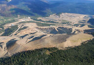 Aerial photo of Victoria Gold’s Eagle Gold Mine in Yukon, Canada.