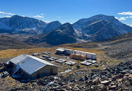 Old North American Tungsten Corp. camp at Mactung property.