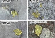 Banyan Gold Yukon Canada visible gold assay results highlights AurMac Powerline