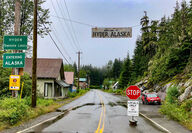 Golden Triangle mining town Stewart BC Hyder Alaska Covid 19 bubble