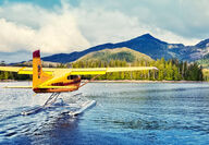 Float plane lands at Ucore’s uranium and rare earths project in Alaska.