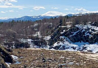 Rocky outcrop at Gladiator Metals’ Whitehorse Copper project.