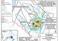 K2 Gold Wels gold exploration map southwest Yukon near Alaska border